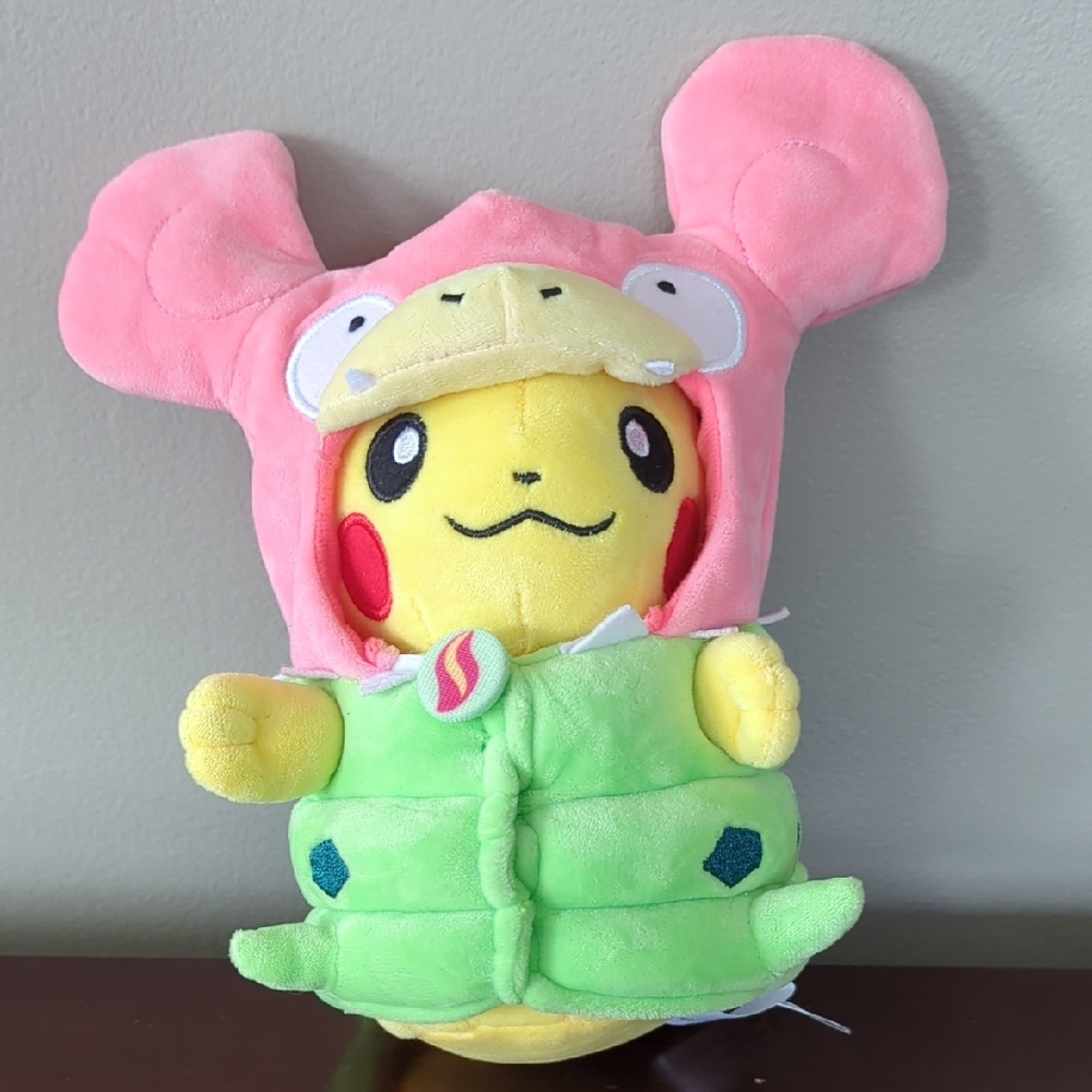 Pikachu Mega Slowbro Plush